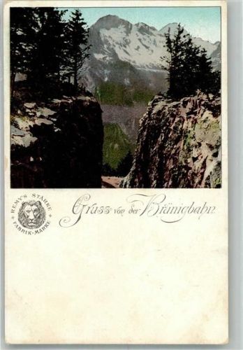 Gruss von der Brünigbahn in der Schweiz