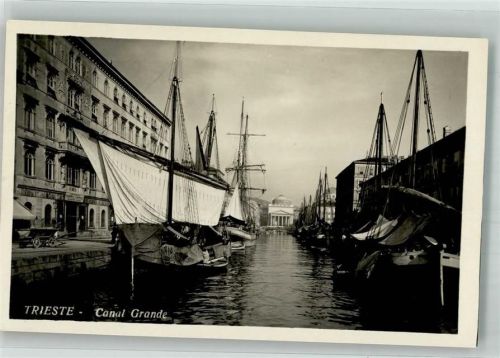 Trieste / Triest / Trst Canal Grande Hafen
