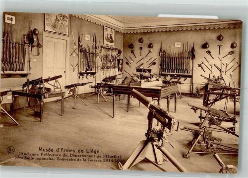 Bressoux Armeemuseum Waffen des WK I