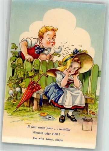 Humor Himmel oder Höll Trachten Zug No.108