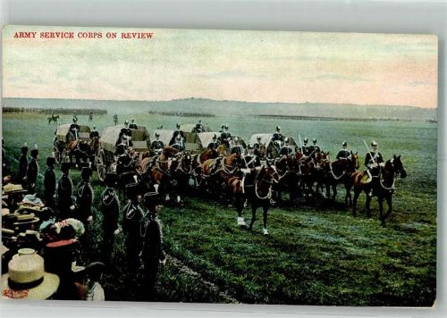 Berittenes Army Service Corps auf einer Parade