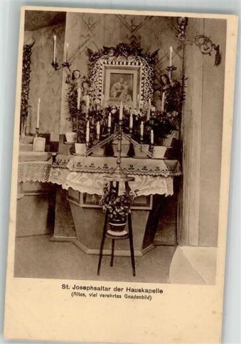 Heimenkirch Herz-Jesu-Heim St. Josephsaltar in der Hauskapelle Knaben- und Studentenerholungsheim