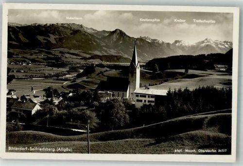 Seifriedsberg 1934 Kirche Foto Mauch