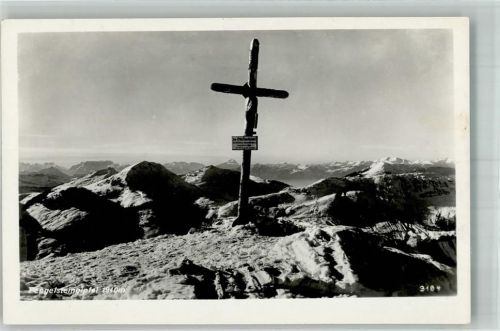 Kirchberg Gipfelkreuz vom Pengelstein Hüttenstempel