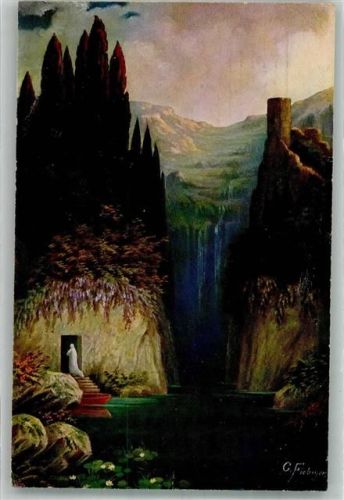 1921 sign. Fiebiger G. Weltvergessen Verlag M. 45 No. 1275