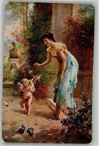 Der Vogelhändler F.A. Ackermann`s Kunstverlag Serie 113 Nr. 1436