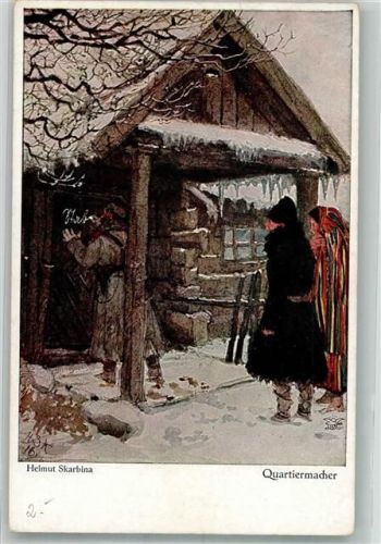 Quartiermacher Winter Tracht Wohlgemuth u. Lissner No. 1107