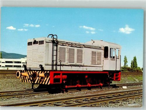 Ludwigshafen Diesel-Lokomotive D18 der BASF Fotograf Mehltretter