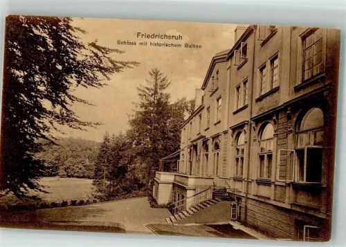 Friedrichsruh 1912 Schloss