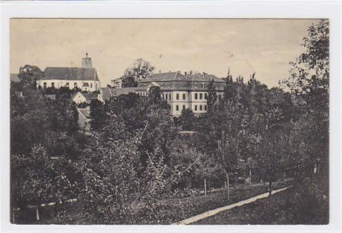 Teilansicht von Lodersleben gelaufen 1923. Gute Erhaltung.