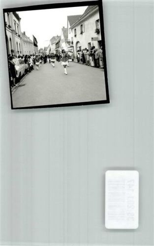 Auggen Trachtenumzug Volksfest Foto Original aus Archiv eines Ansichtskartenverlags Ort handschriftlich