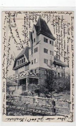 Hohenstein-Ernstthal Hohenstein - Ernstthal mit Berggasthaus " Zur Bismarckhöh " gelaufen von 1911. An den Ecke n kleine Knicke, leicht bügig, kleiner Riß am linken Rand in der Mitte, sonst gut erhalten.