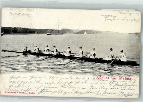 1899 Achter m. Steuermann Grünau