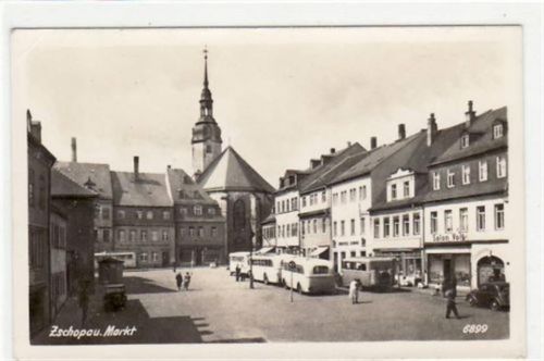 Zschopau Zschopau mit Markt ungelaufen Gute Erhaltung.