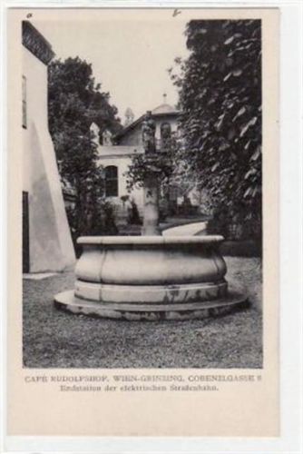 Wien 19. Bezirk / Wien XIX. Bezirk. Alte Ak Wien Coblenzlgasse 8 Cafe Rudolfshof 1909 beschriftet aber nicht befördert, sehr gut erhalten.