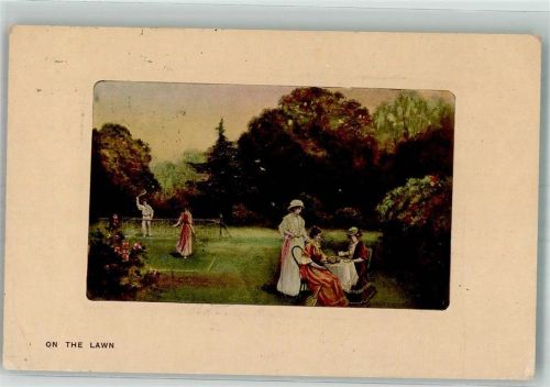 1911 Auf dem Rasen Arno Artchrom Serie 4014