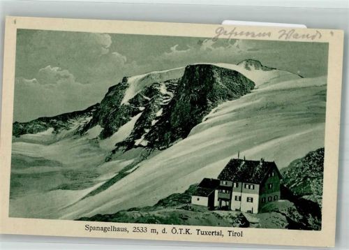 Spannagelhaus 1924 Winter