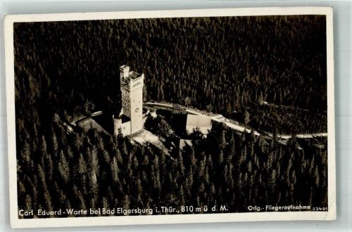 Elgersburg Fliegeraufnahme Carl Eduard Warte Freigeg. d. R.L.M.
