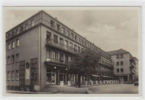 Bad Warmbrunn i. Rsgb. Quellenhof in Bad Warmbrunn - Cieplice Slaskie-Zdrój / Kreis Hirschberg - Jelenia Góra ungelaufen Top Erhaltung.