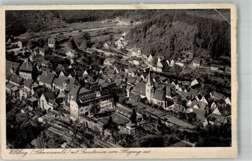 Wildberg Fliegeraufnahme Sanatorium