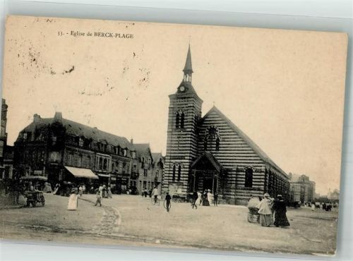 Berck 1918 Kirche