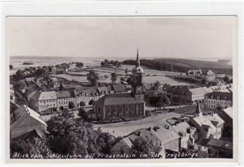 Frauenstein Frauenstein mit Blick auf die Kirche ungelaufen Gute Erhaltung.