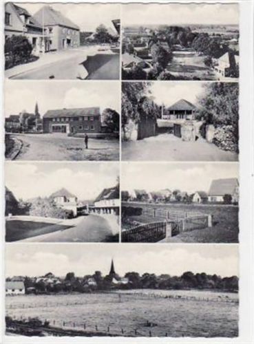 Ganderkesee mit 7 Abbildungen gelaufen, ca. 1965. Gute Erhaltung.