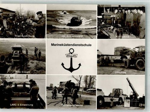 Großenbrode Bundeswehr-Marineküstendienstschule Motorrad