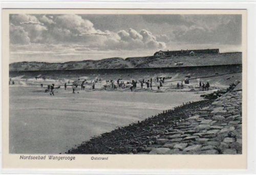 Wangerooge Wangerooge mit Oststrand. ungelaufen handschriftliches Datum von 1944. Gute Erhaltung.