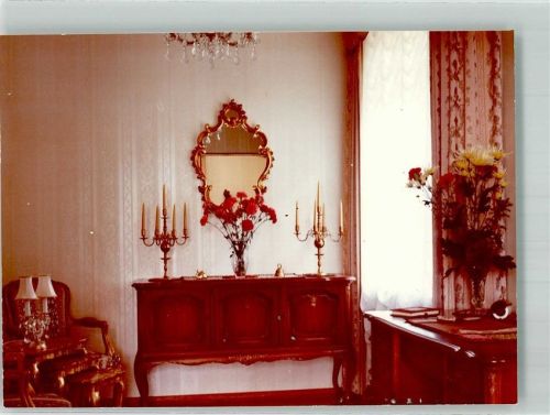 Fussingen Gasthaus Haus Schönblick Interieur Foto Original aus Archiv eines Ansichtskartenverlags Ort handschriftlich