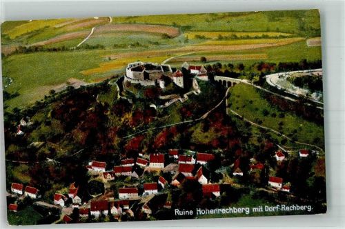 Rechberg Fliegeraufnahme Hohenrechberg Ruine