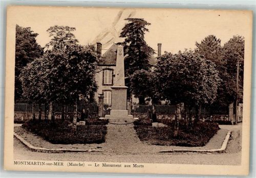 Montmartin-sur-Mer 1937 Kriegerdenkmal