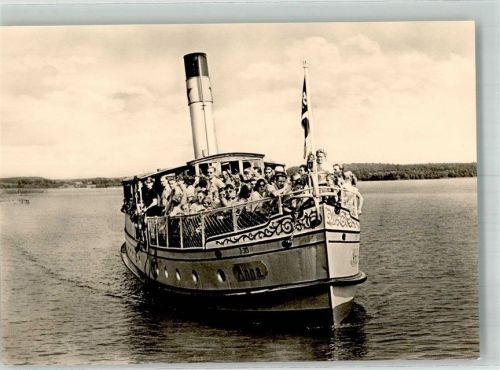 Plau Am Plauer See in Mecklenburg Dampfer Anna