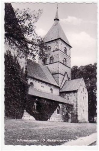 Wildeshausen mit Motiv Alexanderkirche ungelaufen Top Erhaltung.