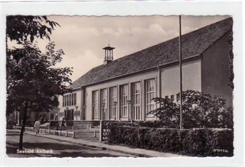Ahlbeck Seebad Ahlbeck mit Haus der Erholung ungelaufen Top Erhaltung.