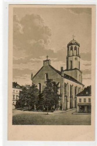 Auerbach Auerbach mit Kirche ungelaufen Leichter Bug unten rechts, sonst gut erhalten