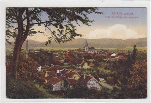 Ellrich am Harz vom Burgberg aus gesehen ungelaufen leichte Eckabschürfungen, sonst gut erhalten