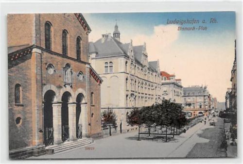 Ludwigshafen Ludwigshafen. Bismark-Platz ungelaufen Gute Erhaltung.