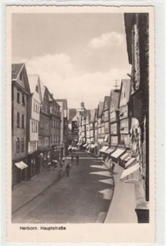 Herborn Herborn. ein Blick in die Hauptstraße ungelaufen Sehr gut erhalten.