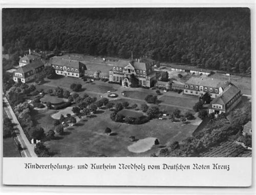 Kindererholungs- und Kurheim Nordholz vom Deutschen Roten Kreuz gelaufen. Gute Erhaltung.