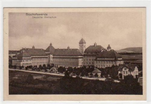 Bischofswerda Bischofswerda mit Deutscher Oberschule gelaufen von 1938. Gute Erhaltung.
