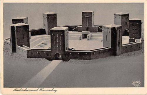 Hohenstein Reichsehrenmal Tannenberg bei Hohenstein - Olsztynek / Kreis Osterode - Ostróda ungelaufen Gute Erhaltung.