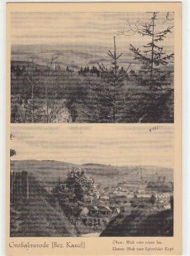 Großalmerode Großalmerode. ein Blick vom roten See Blick zum Epteröder Kopf ungelaufen Gute Erhaltung.