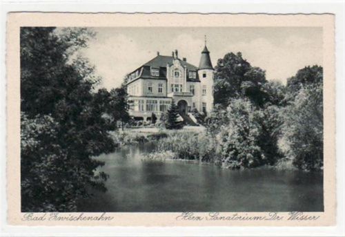 Bad Zwischenahn mit Herz - Sanatorium Dr. Wisser ungelaufen Gute Erhaltung.
