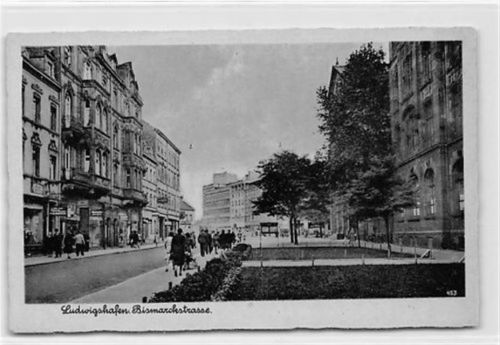 Ludwigshafen Ludwigshafen. Bismarkstraße ungelaufen Gute Erhaltung.