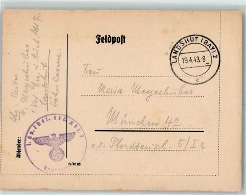 Landshut Postkarte