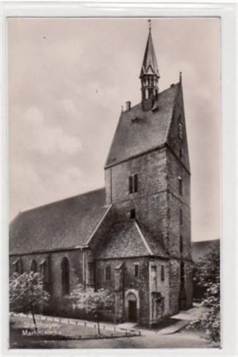 Stadthagen mit Partie an der Martinikirche ungelaufen Top Erhaltung.
