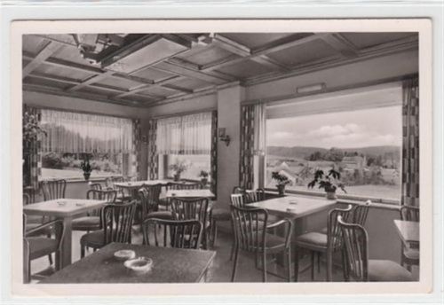 Germete in Westfalen. Innenansicht vom Restaurant und Pension " Haus Waldwinkel " ungelaufen Gute Erhaltung.
