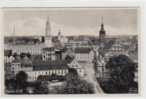 Oppeln / Opole in Oberschlesien gelaufen 1940. Gute Erhaltung.
