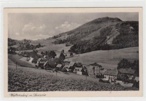 Waltersdorf Waltersdorf mit Lausche gelaufen, ca. 1950. Gute Erhaltung.